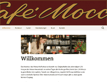 Tablet Screenshot of cafemocca.eu